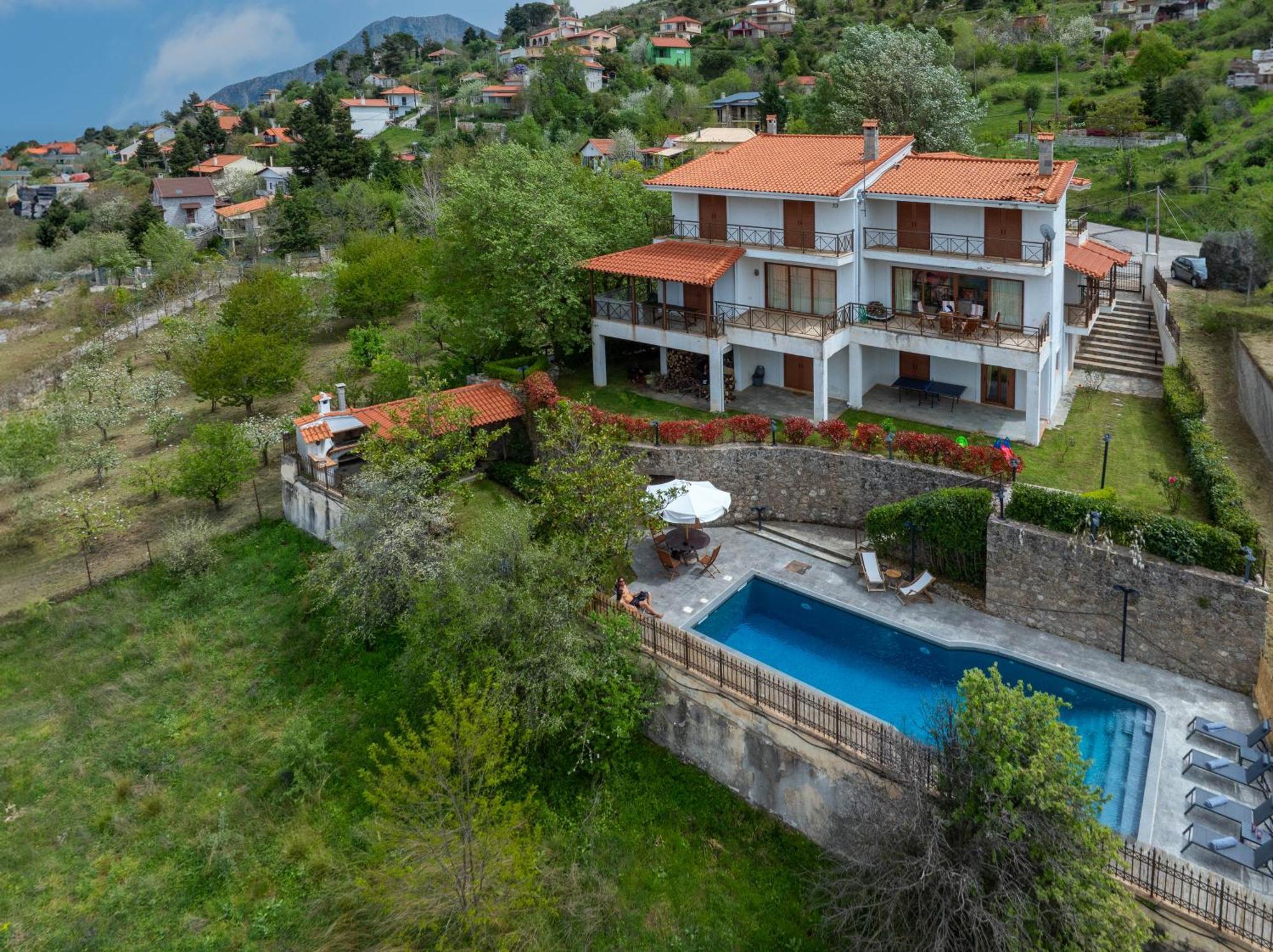 Traditional Luxury Villa Armonia Éjo Kültér fotó
